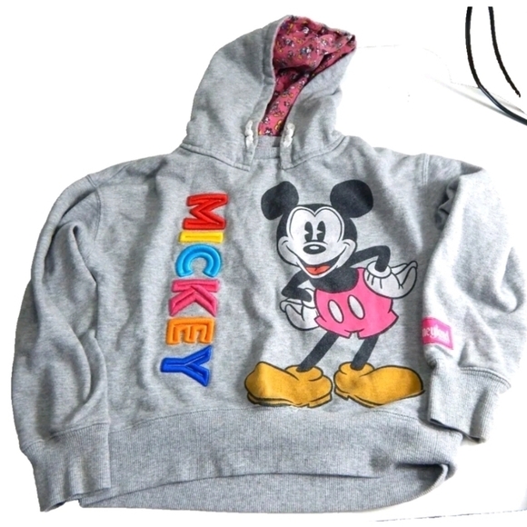 Disney Parks Mickey Mouse Embroidered Hoodie - Picture 1 of 5